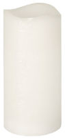 Logo Papstar bougie led, hauteur: 125 mm, blanc 6485350