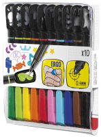 Logo Maped feutres graph'mania, tui plastique de 10 82749450