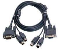 Logo Digitus kit de c�bles kvm, vga + ps/2, 1,8 m 11002852