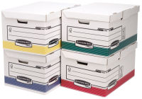 Logo Fellowes bo�te d'archivages maxi bankers box, couleurs 5439301