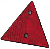 Logo Iwh réflecteur pour remorque, triangulaire, 155x 137mm,rouge 11570091