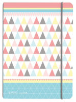 Logo Herlitz carnet de notes my.book flex graphic pastels 'blue' 50009855