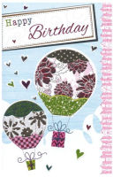 Logo Susy card carte d'anniversaire 'sweet sunshine ballon' 40009520