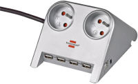 Logo Brennenstuhl prolongateur multiprise 'desktop-power'2 prises 11278057
