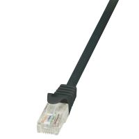 Logo Câble rj45 cat.6 u/utp 1 m, noir 11114427