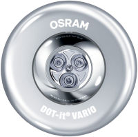 Logo Osram dot-it vario ampoule led, 4,5 volt, tte basculante et 63080160