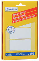 Logo Avery zweckform etiquettes d'adresse, 92 x 48 mm,sur rouleau 7203346