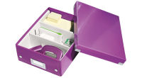 Logo Leitz bote de rangement click & store wow, petit, rose 80605723