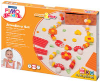 Logo Fimo kit de bijoux enfants create & play 'jewellery flowers' 57890085