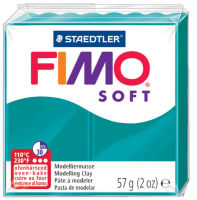Logo Fimo soft pte  modeler, durcit au four, citron vert, 57 g, 57890140