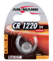 Logo Ansmann pile bouton en lithium 'cr1220', 3,0 v, blister d'1 18005461