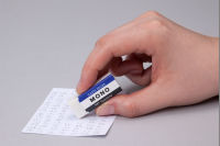 Logo Tombow gomme en plastique 'mono xs', blanc 1230369