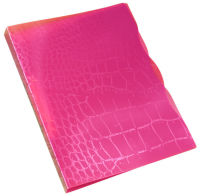 Logo Dataplus classeur � anneaux trend, a4, fuchsia-croco 5227612