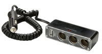 Logo Unitec multiprise pour automobile, 3 x sortie 12 v, 1 port 11580045