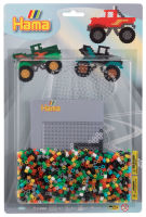 Logo Hama perles  repasser midi 'camions', dans un blister 58140163