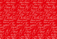 Logo Susy card papier cadeau 'your day black', sur rouleau 11450699