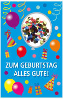 Logo Susy card geburtstagskarte 'konfetti ballon' 40010304