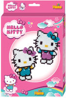 Logo Hama perles  repasser midi 'hello kitty', petit coffret 58140171