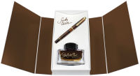 Logo Pelikan stylo plume m 200 smoky quartz, kit cadeau 56805056