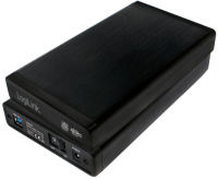 Logo Logilink botier pour disque dur sata 3,5', usb 3.0, noir 11116168