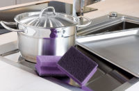 Logo Scotch-brite eponge � r�curer extreme, couleur: violet 18020060