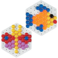 Logo Hama maxi perles aiguille, dans une bote en plastique 58140221