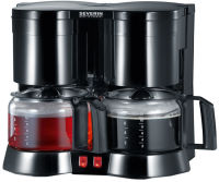 Logo Severin duo-machine  caf ka 5802, 2 x 750 watt, noir 96270011