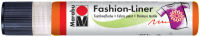 Logo Marabu peinture textile 'fashion-liner', framboise, 25 ml 57201420
