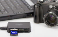 Logo Ednet lecteur de cartes usb 2.0 'all-in-one', couleur: noir 8085055