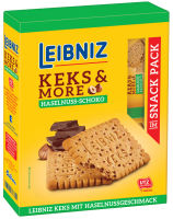 Logo Fin de srie: leibniz biscuits 'keks&more haselnuss-schoko' 18078