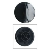 Logo Bouton noir 809001