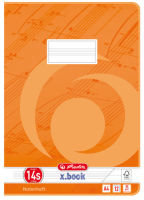 Logo Herlitz cahier de musique x.book, a4, lin�ature, 24 pages 1958180