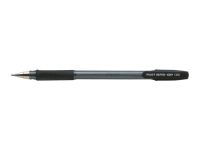 Logo Pilot stylo  bille pointe extra-large encre noire corps cristal avec grip antidrapant + capuchon b 532185