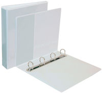 Logo Dataplus classeur � anneaux de pr�sentation, a4, blanc 5216244