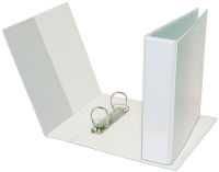Logo Classeur a5 de pr�sentation - 2 anneaux - dos: 75 mm - blanc 5216252