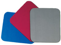 Logo Fellowes tapis de souris medium, en polyestre, rouge 5328022