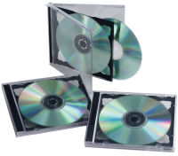 Logo Fellowes double pochette vide pour cd, jewel case, 5398307