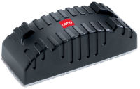 Logo Nobo brosse magntique rechargeable tableau blanc.corps plastique gris anthracite. dim. l21,1xh9,1xp5,3cm 606288