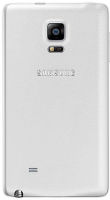 Logo Note 4 edge back cover blanc ef-on915swegww