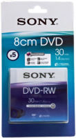 Logo 8cm handycam dvdrw 30min 5pack 5dmw30aj-bt