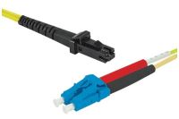 Logo Jarreti�re optique duplex monomode os2 9/125 mtrj-upc/lc-upc jaune - 3 m 393206