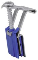 Logo Pattes de fixation set 14 pi�ces 211799 sous-montage - socle plastique bleu avec clip - 220311
