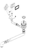 Logo Garniture de vidage 1 x 3,5