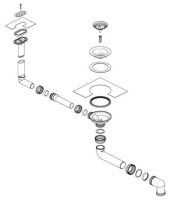 Logo Garniture de vidage 1 x 3,5