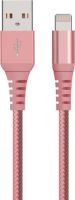 Logo Lightning cable mfi 1m rose lightning1-rose