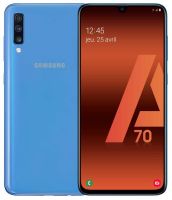 Logo Samsung, produit rfrence : galaxy a 70 bleu