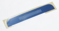 Logo Deko cover unten / bottom-cover blue f�r htc one mini m4 76h0a913-03m