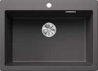 Logo Evier blanco pleon - silgranit gris rocher - 523044