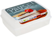 Logo Keeeper bo�te � tartine 'carla happy', 1,0 litre, vert 6440510