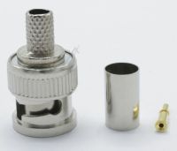 Logo Fiche bnc m�le � sertir pour c�ble 6mm 162611